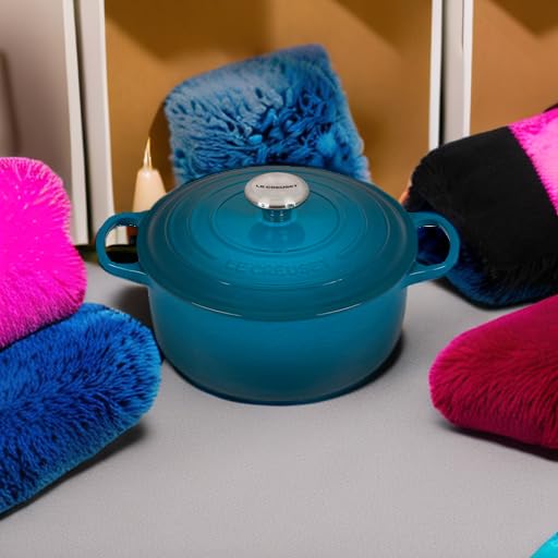 4.5 qt. Enameled Cast Iron Round Dutch Oven E4219