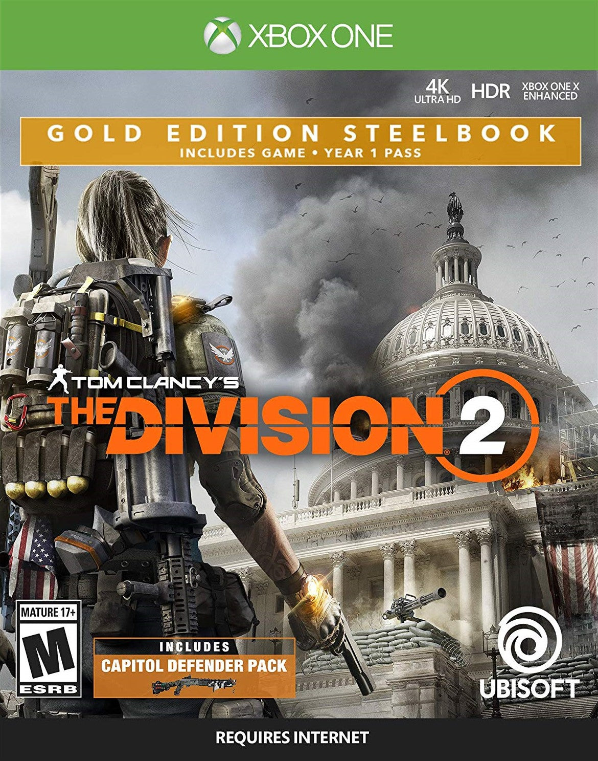 The Division 2 - Xbox One Gold Steelbook Edition N1289