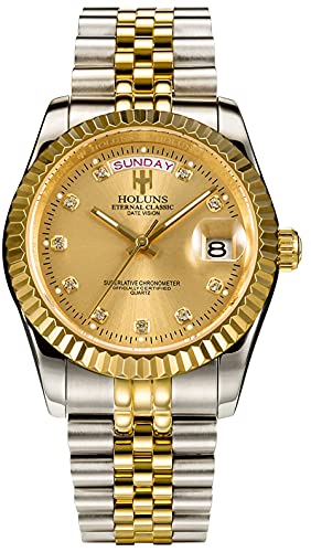 41MM Quartz Watch with Calendar Luminous Waterproof Wrist Watches Q984