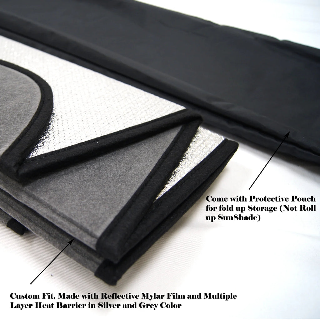 Custom Fit Windshield Sun Shade Protector O460380