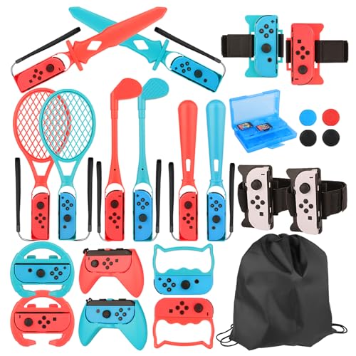 24 in 1 Switch Sports Accessories Kit with Carry Bag F9292