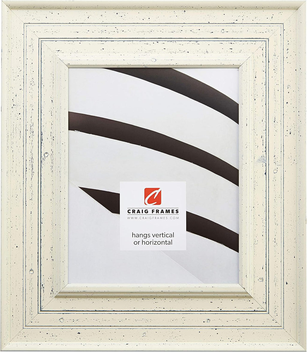 16 by 20-Inch Picture Frame, Smooth Paint Finish, 3-Inch Wide, Weathered Off-White T321132