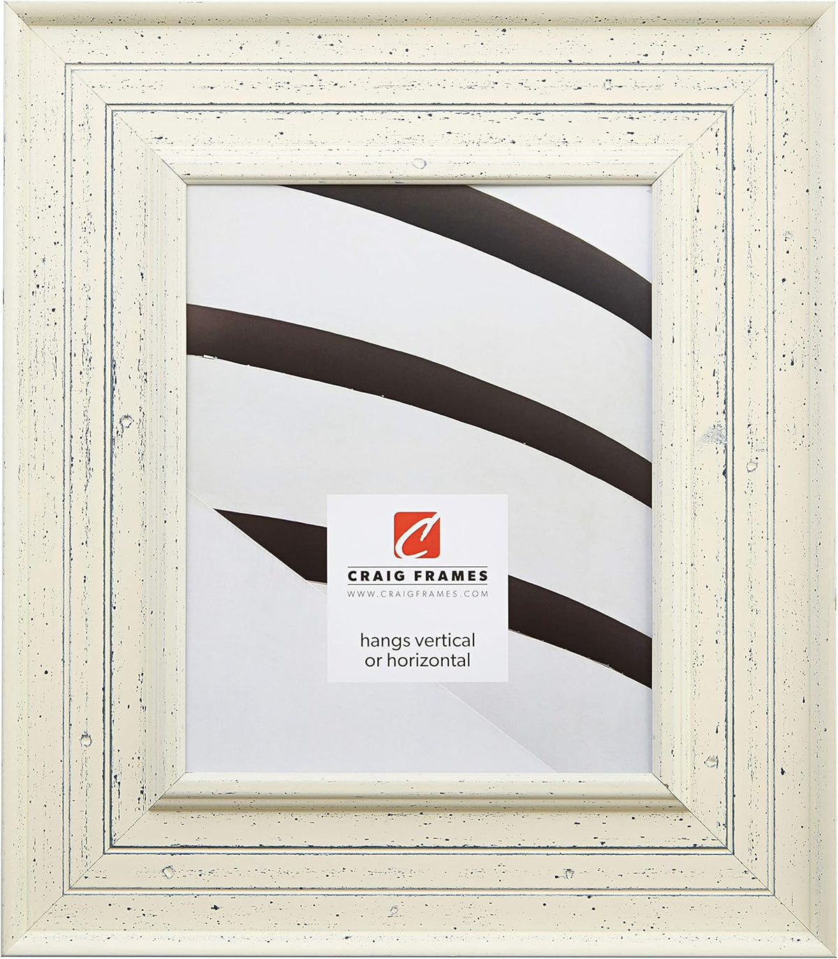 16 by 20-Inch Picture Frame, Smooth Paint Finish, 3-Inch Wide, Weathered Off-White T321132