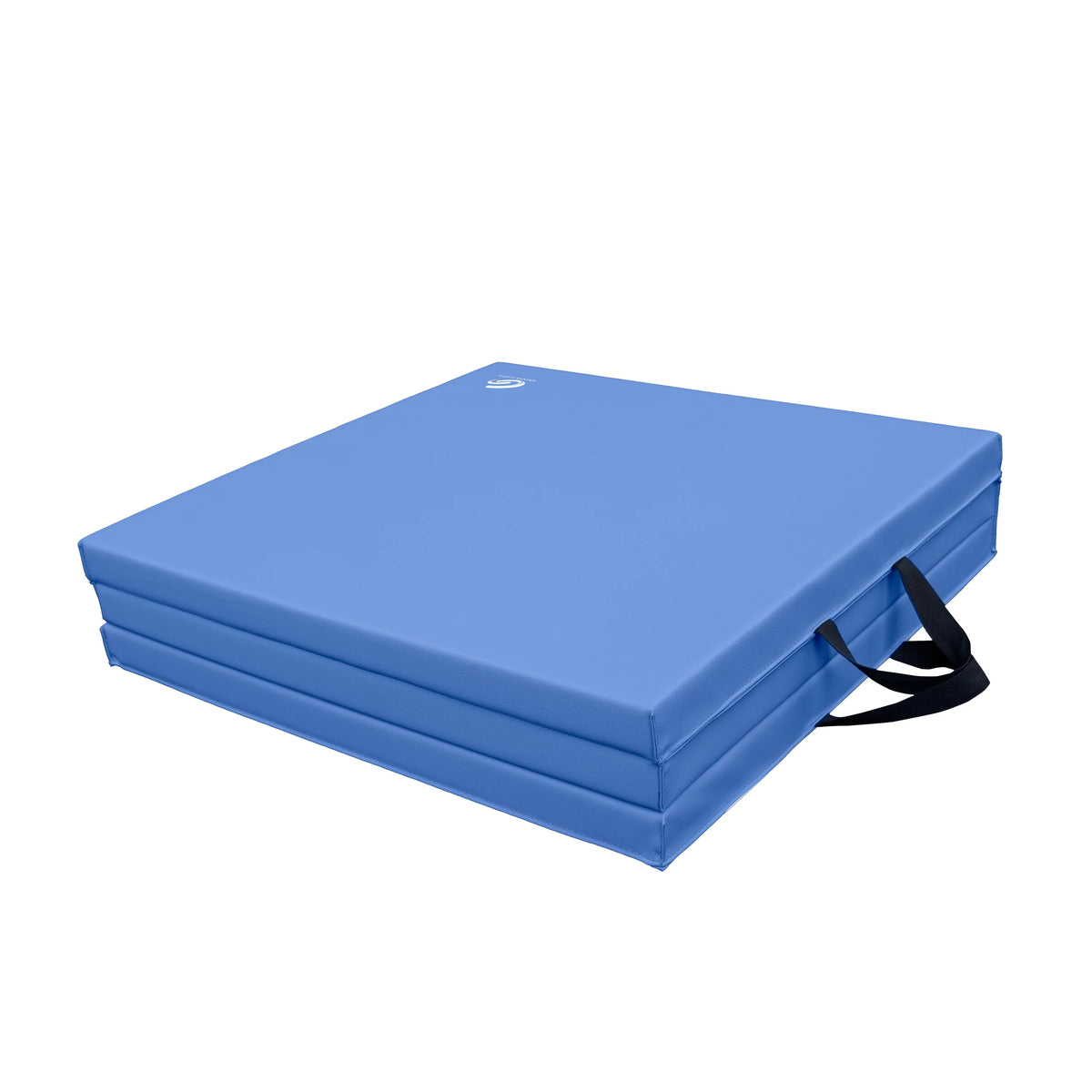 Black Tri-Fold Exercise Mat with Handles N905276
