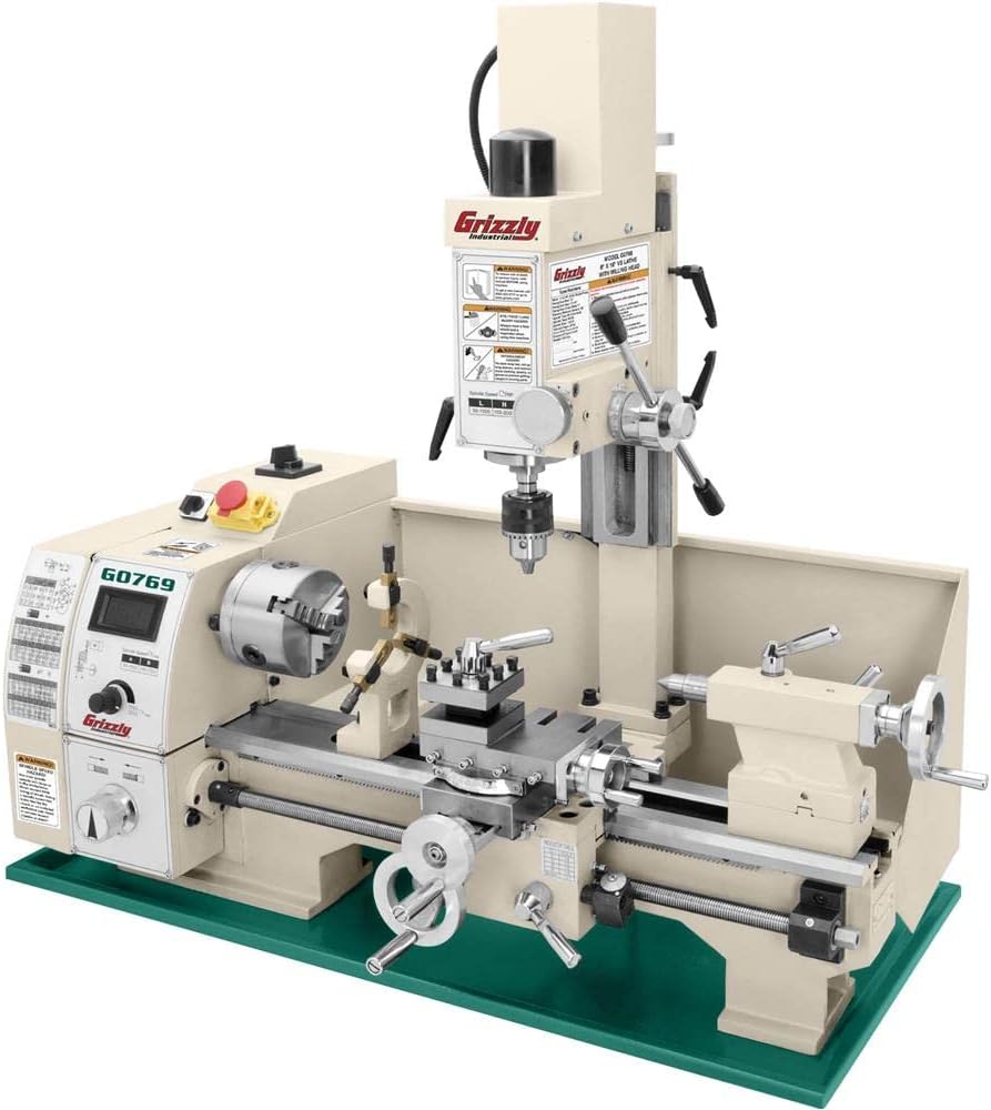 8" x 16" Variable-Speed Combination Lathe/Mill Z1989