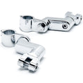 Chrome Engine Guard Foot Peg Clamps I71890