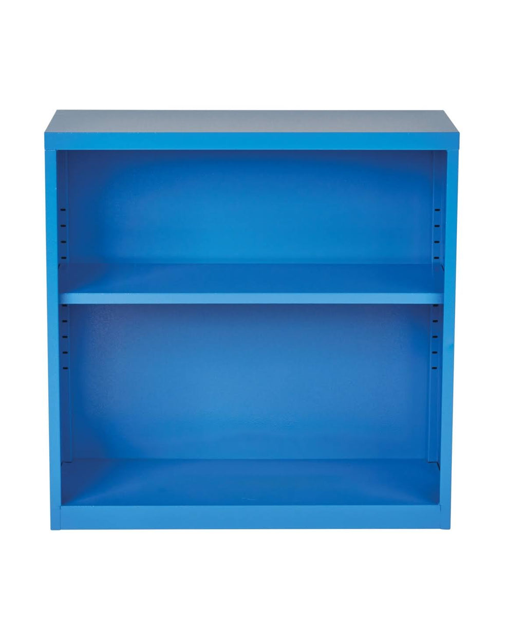 White Metal Bookcase J32677