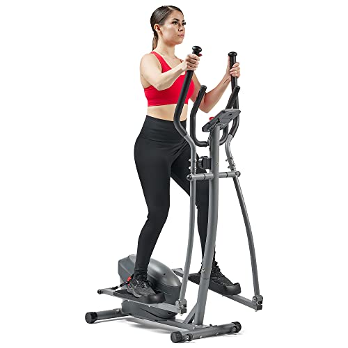 2-in-1 Upright Elliptical Full-Body Cardio Workout Machine E6045