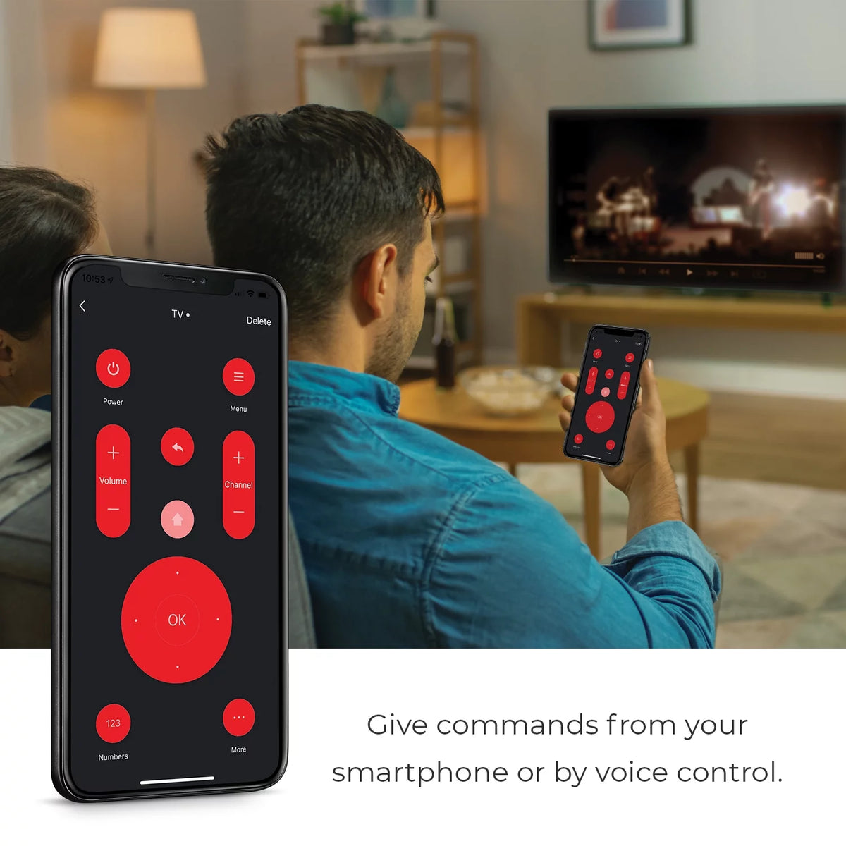 Black Wi-Fi Smart Universal Remote K875773