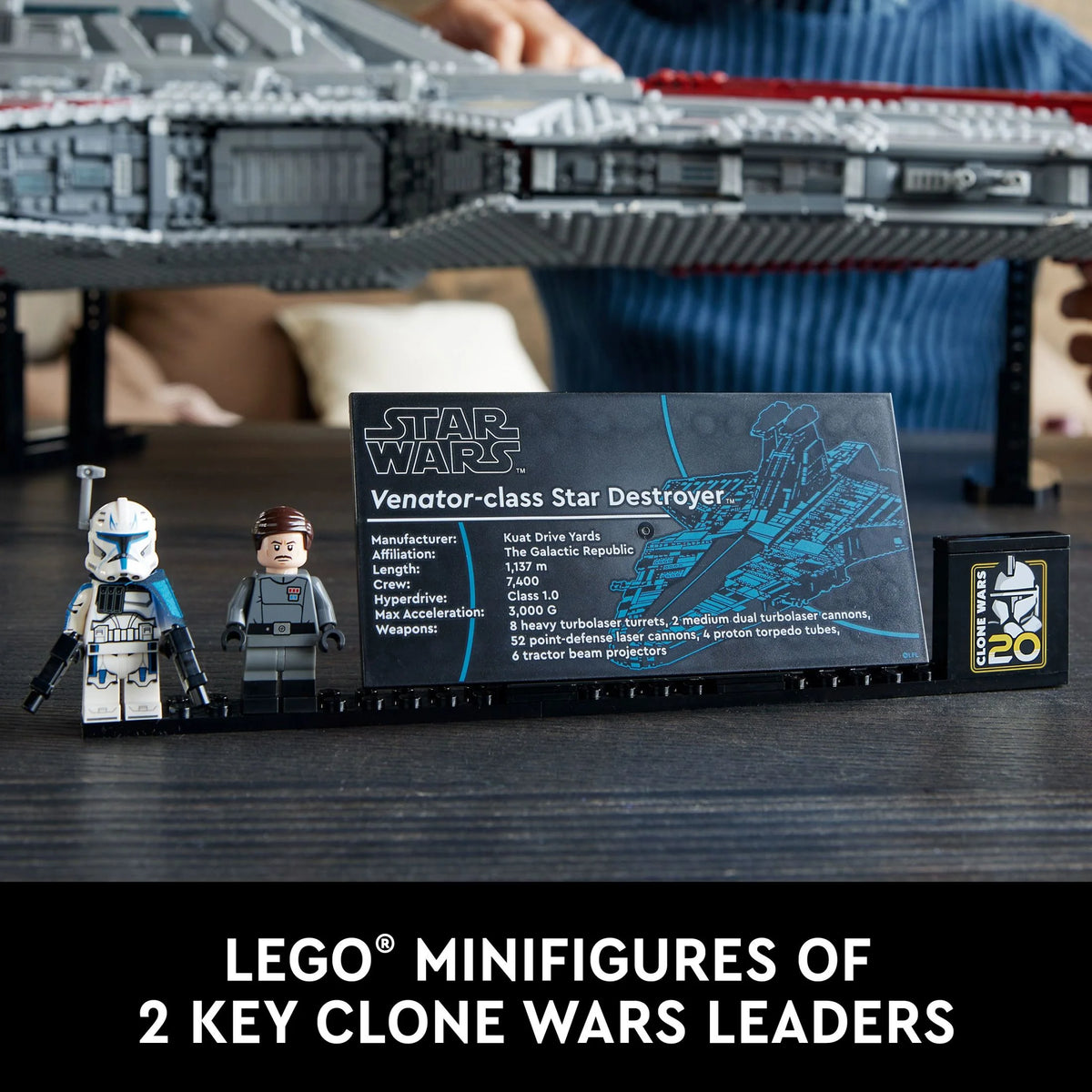 LEGO Star Wars Venator-Class Republic Attack Cruiser Ultimate Collector Series Building Set B451084