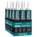 10.1 fl. oz. White Siliconized Acrylic Latex Caulk P8459