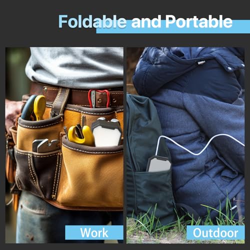 Rechargeable 2pack 40W 4000Lumens Magnetic Work Light Z698
