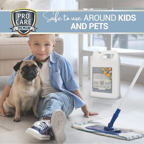 Tile, Stone, Laminate, Vinyl & Natural Wood Floor Cleaner with Citrus Aroma - 1 Gal L843557