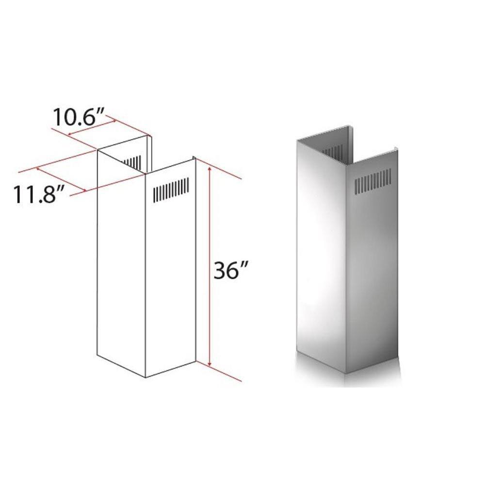 Chimney Extension for 9 ft. to 10 ft. Ceilings F895335