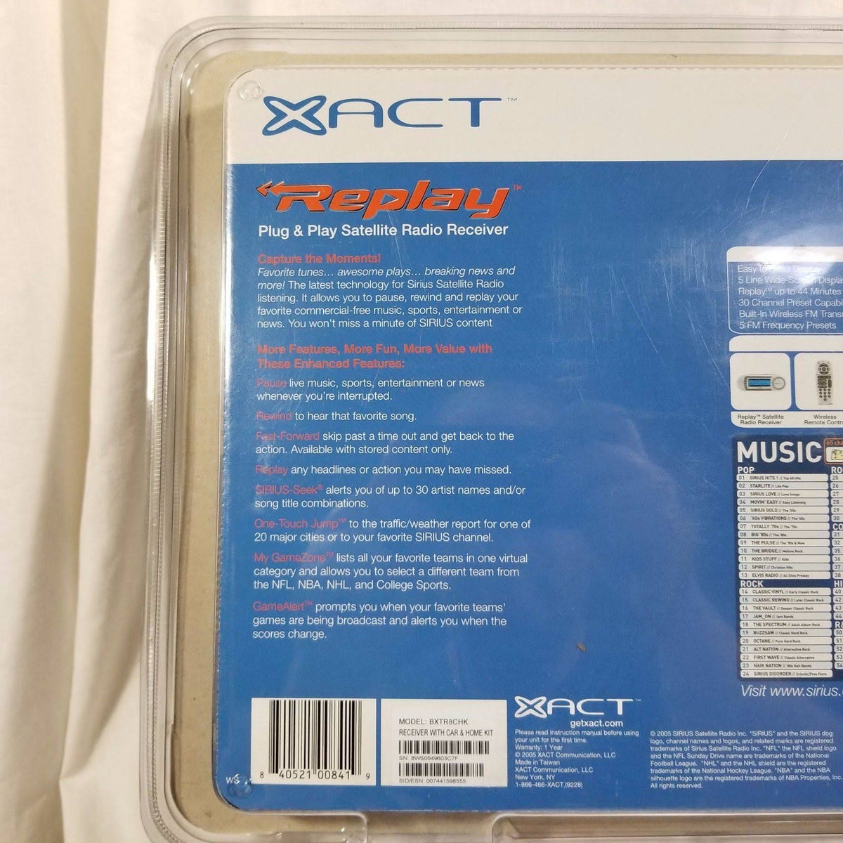 Satellite Radio Receiver K59445