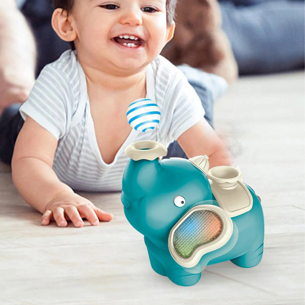 Blue Electric Blowing Ball Toy Y350