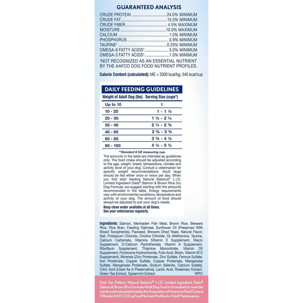 Limited Ingredient Dry Dog Food T83350