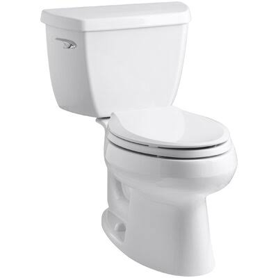 Two-Piece Elongated 1.28 GPF Toilet with Left-Hand Trip Lever M947860