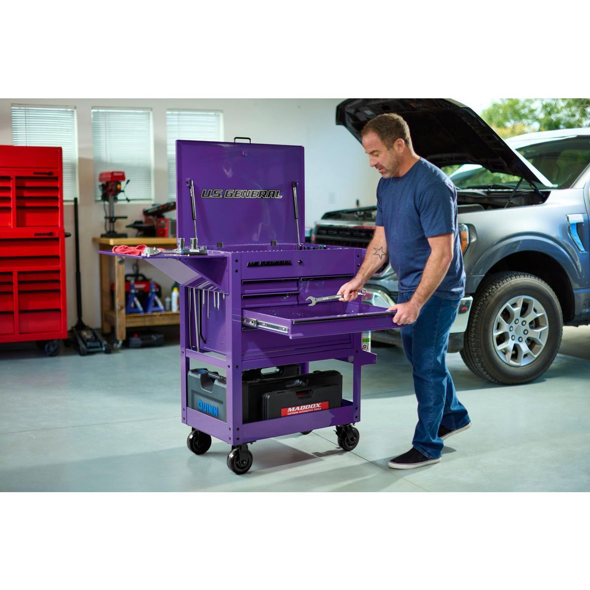 30 in. 5-Drawer Mechanics Cart P2791