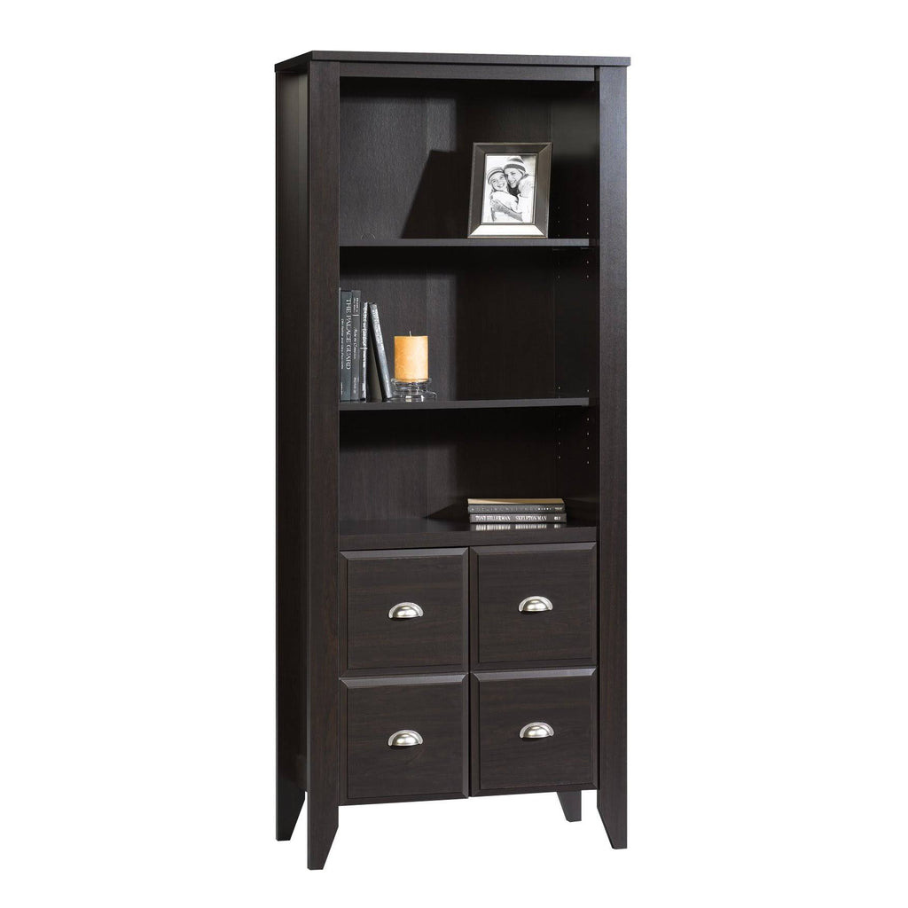 Library with Doors Jamocha Wood S1263