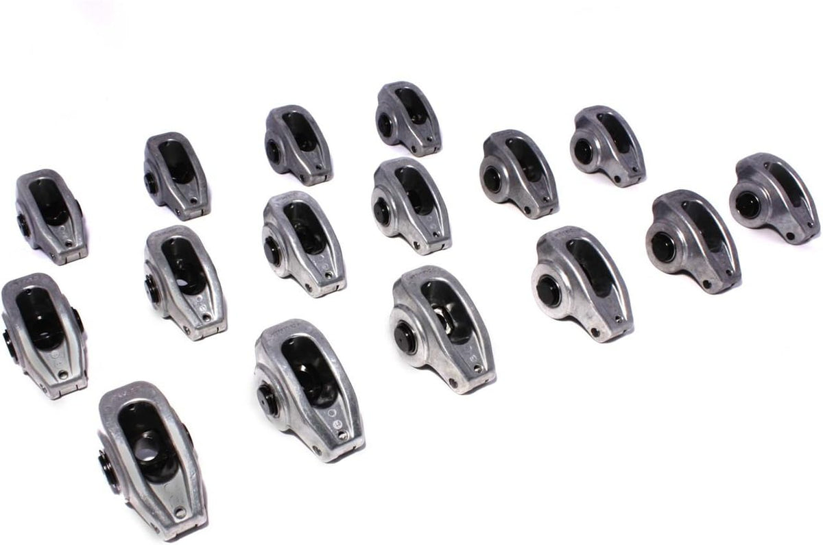 Aluminum 1.5 Ratio Roller Rocker Set for SBC 265-400 w/ 3/8 Stud D87418
