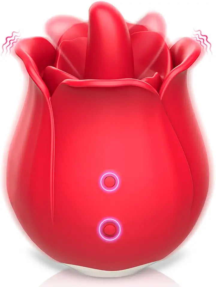 Tongue Licking Mini Clitoral Vibrator with 9 Vibrating Z528332