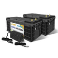 24V 100AH Lifepo4 Battery with BMS, 2 Pack J62084