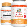 Vegan Omega 3 Gummies Orange Flavor 60 Count G1244