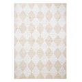 Beige Geometric Area Rug S344341