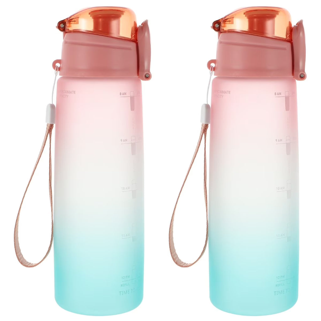2 pcs Gradient Water Bottle E4167