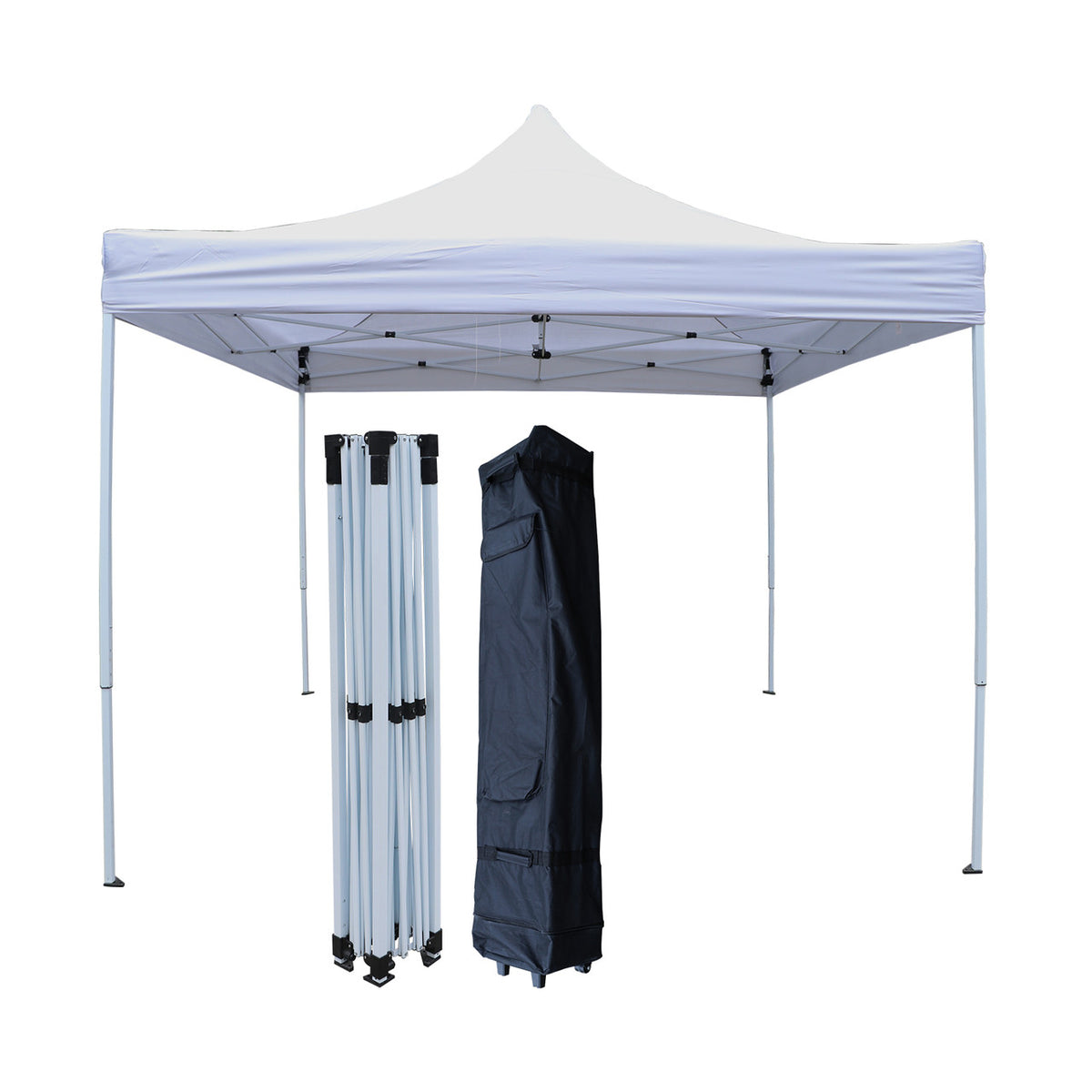 White 10x10 Ft Heavy Duty Canopy Tent T337