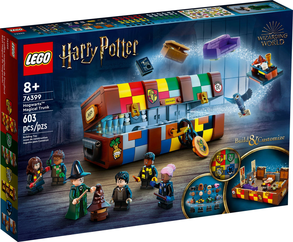 Customizable Toy Luggage Set with Minifigures D230