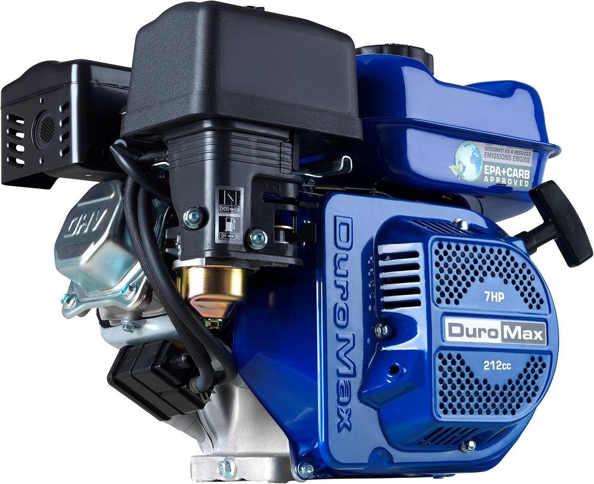 Blue 713cc V-Twin Electric Start Gas Powered Multi-Use Engine V9639