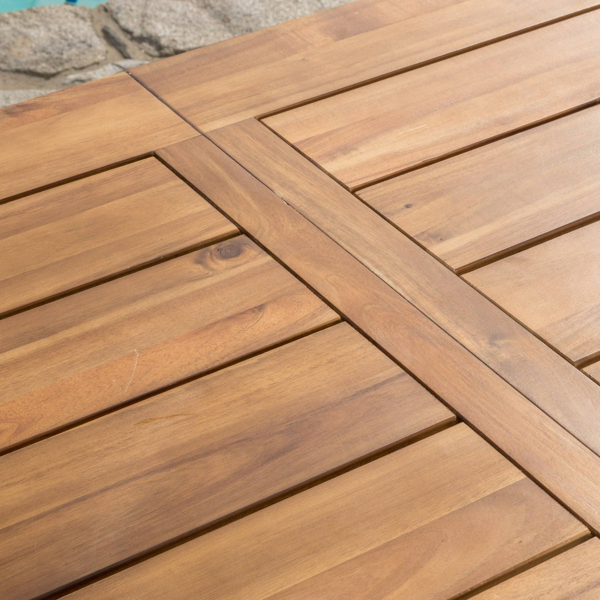 Acacia Wood Picnic Table L567