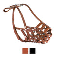 Dog Muzzle Genuine Leather N454445