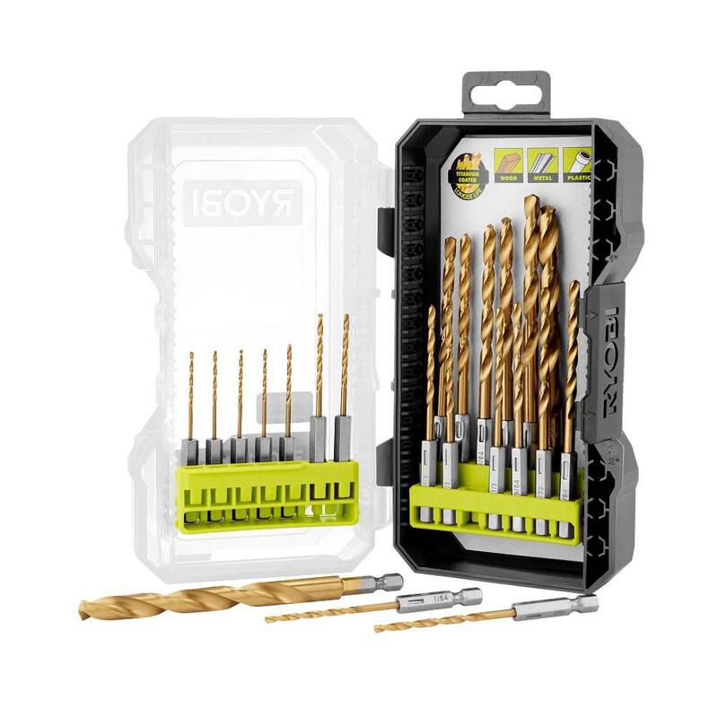 Titanium Drill Bit Set 22-Piece C42204