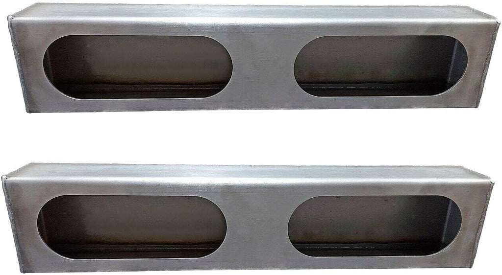Double 6 Oval Steel Light Box, Pack of 2 R723