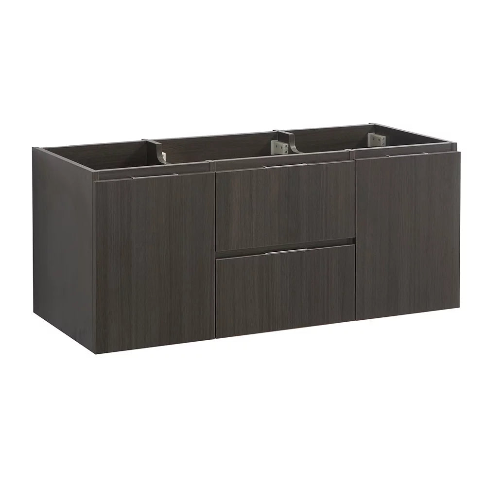 48" Double Sink Wood Bathroom Cabinet Y75562