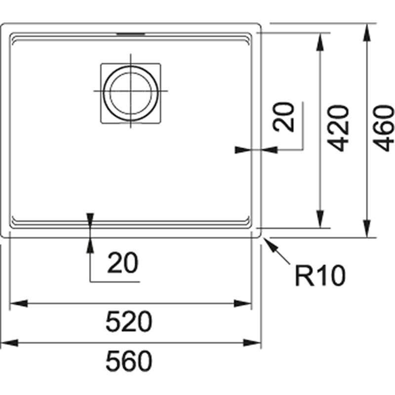 Storm Granite Undermount Kitchen Sink J226