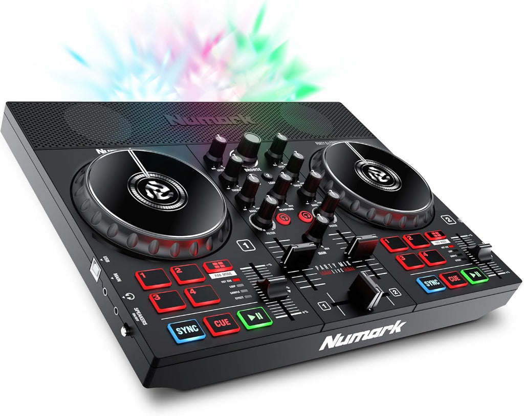 DJ Controller with Built in Speakers and DJ Mixer W97827