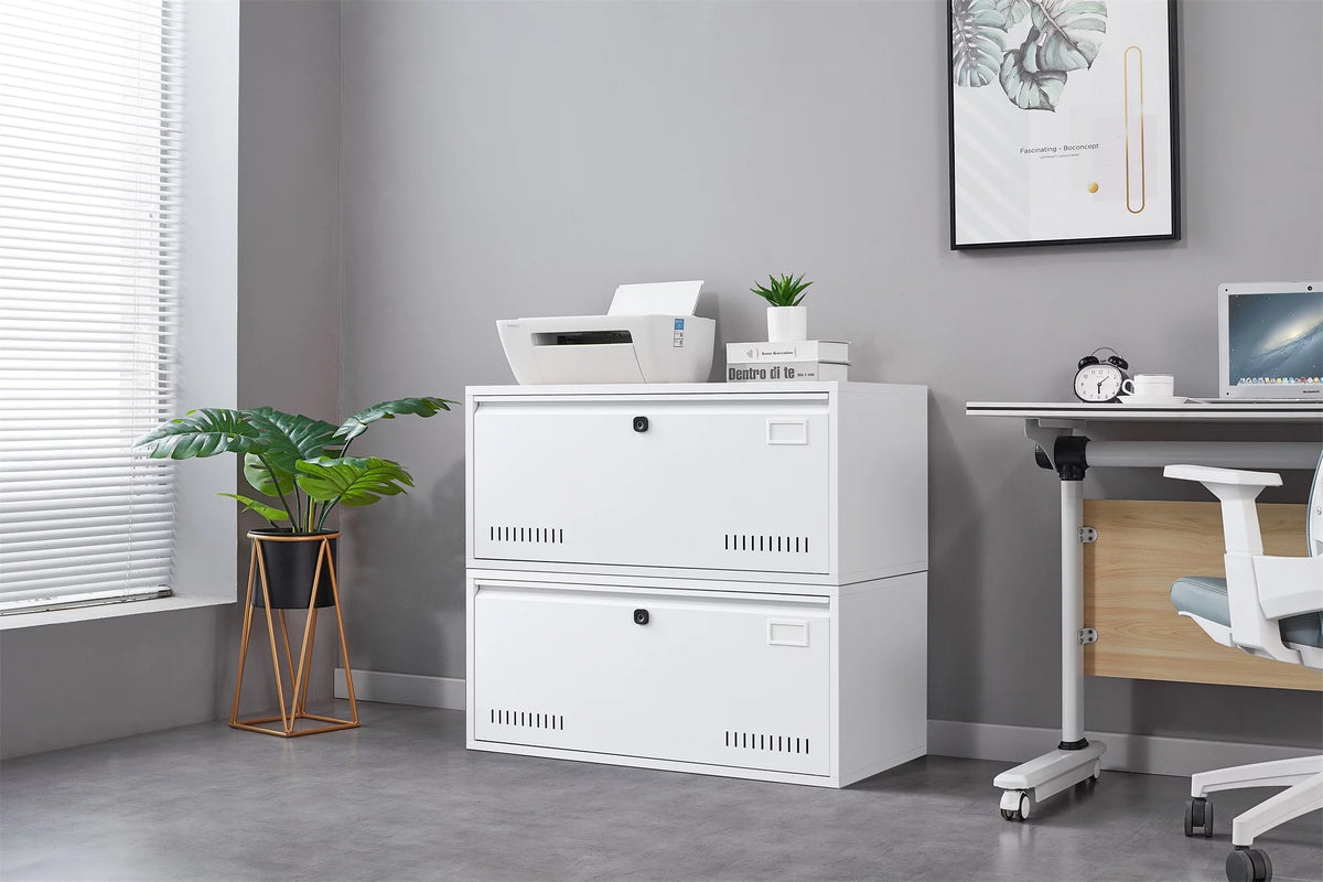 Lateral File Cabinet with Hanging Rod U998242