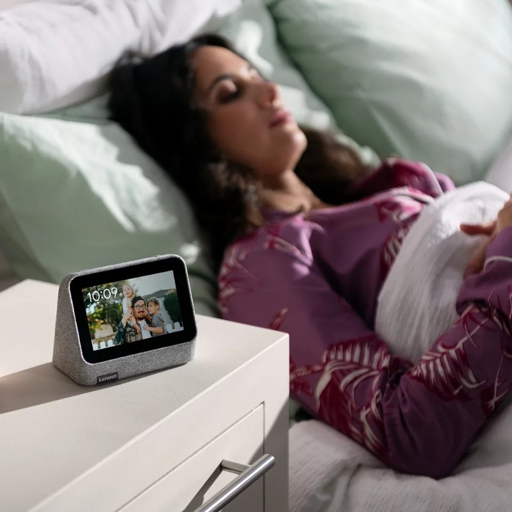 Smart Clock 2 with Wireless Charging Dock - Heather Grey G843633
