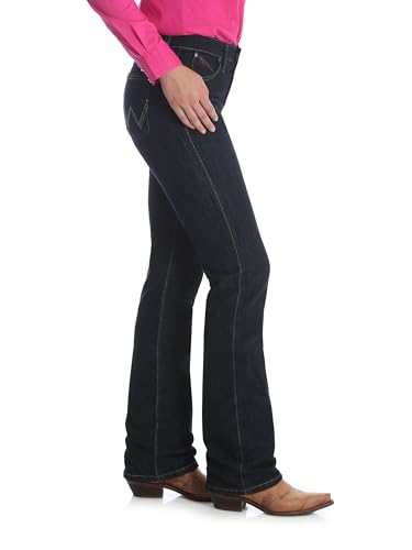 Mid Rise Boot Cut Riding Jean Q708