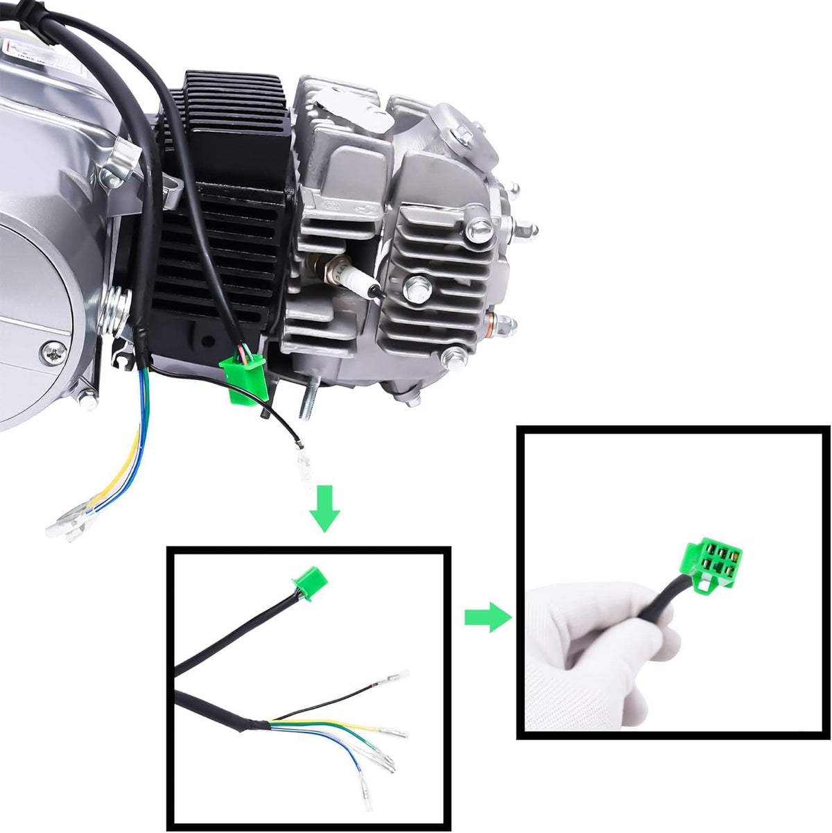 125cc 140cc 4-Stroke Engine Motor E999
