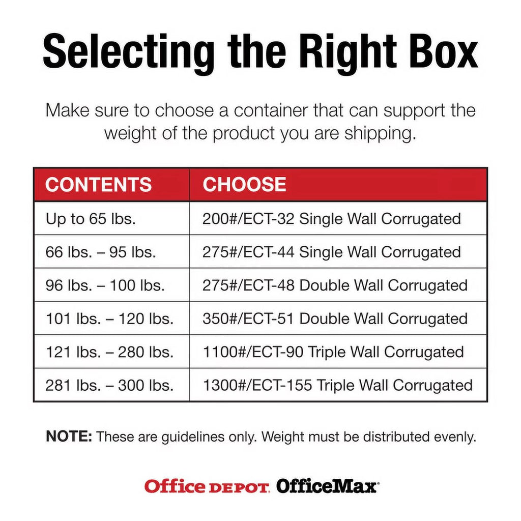 Corrugated Boxes 18" x 18" x 6", Bundle of 20 Y665628