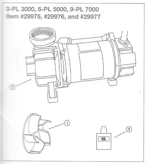 Replacement Casing Water Pump O468035