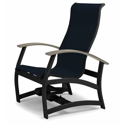 Navy Marine Grade Sling Patio Chair D804914