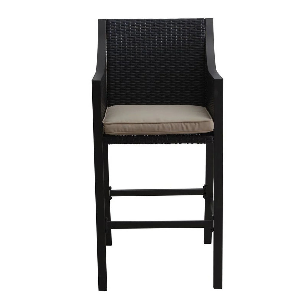 Multi Brown Bar Stool Set of 2 N7615