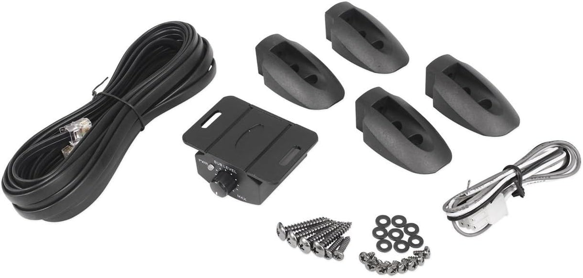 10 800 Watt Slim Powered Car Subwoofer G627