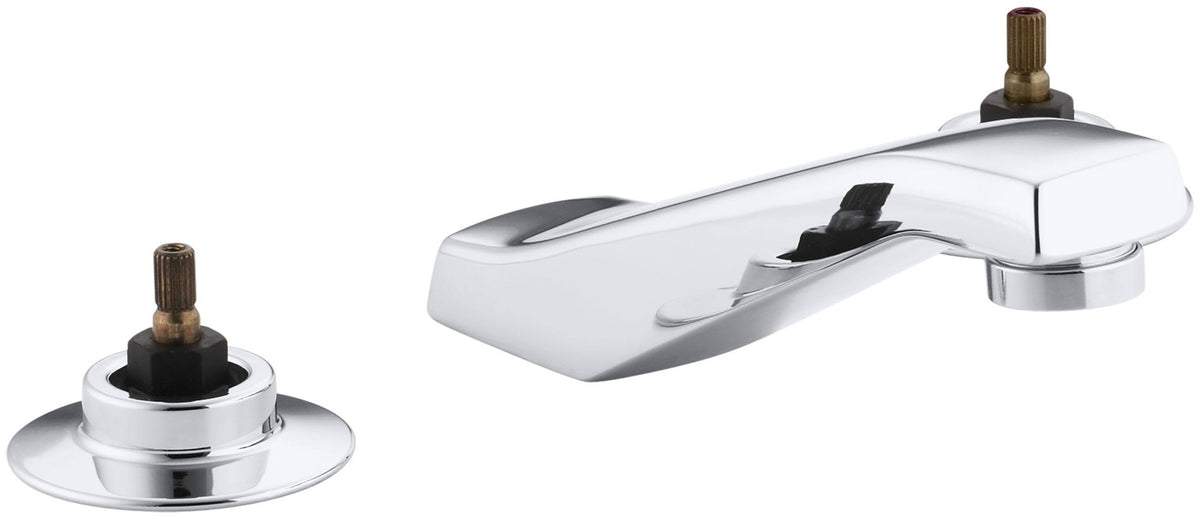 0.5 GPM Widespread Commercial Bathroom Sink Base Faucet Y612
